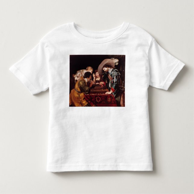 Camiseta De Bebé The Game del backgammon (Anverso)