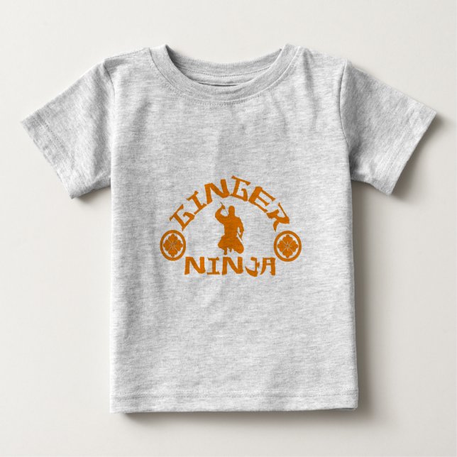 Camiseta De Bebé The Ginger Ninja (Anverso)