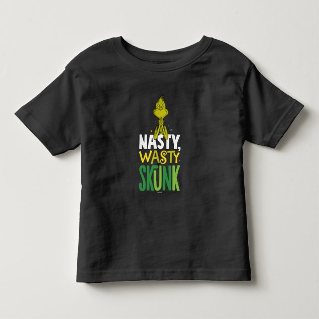 Camiseta De Bebé The Grinch | Nasty Wasty Skunk (Anverso)
