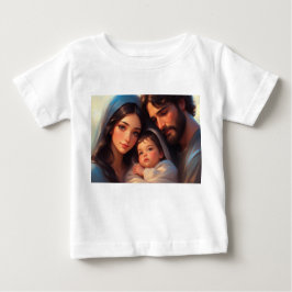 Camiseta De Bebé The Holy Family Baby Tee Shirt