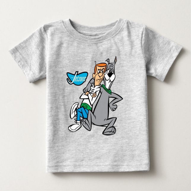 Camiseta De Bebé The Jetsons | George & Astro Buddies (Anverso)