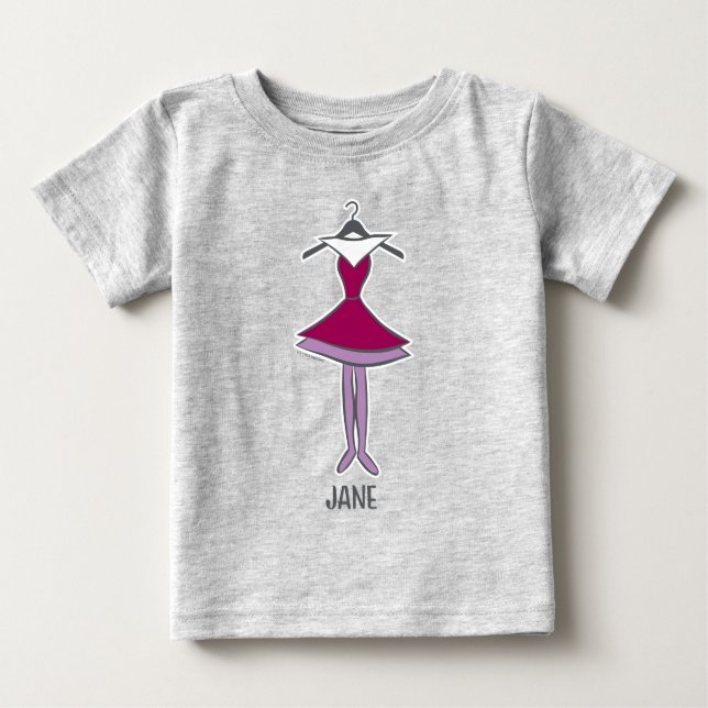 Camiseta De Bebé The Jetsons | Jane's Dress (Anverso)