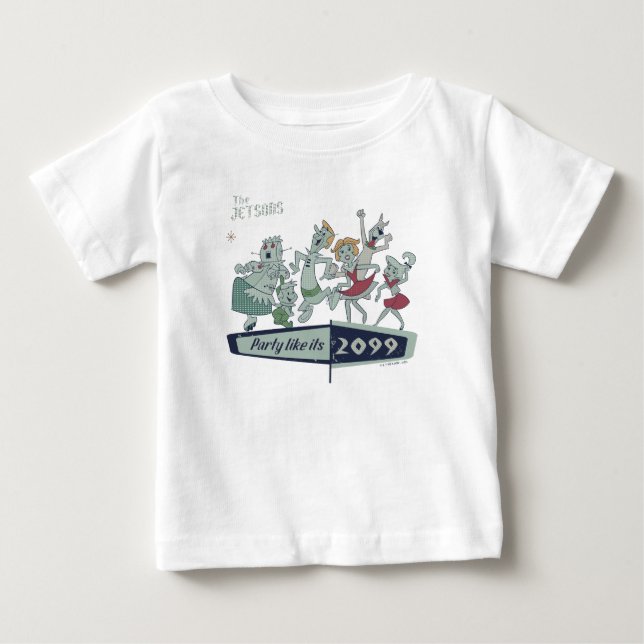 Camiseta De Bebé The Jetsons | Party Like It's 2099 (Anverso)