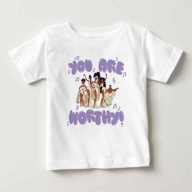 Camiseta De Bebé The Muses - You Are Worthy Baby T-Shirt (Anverso)