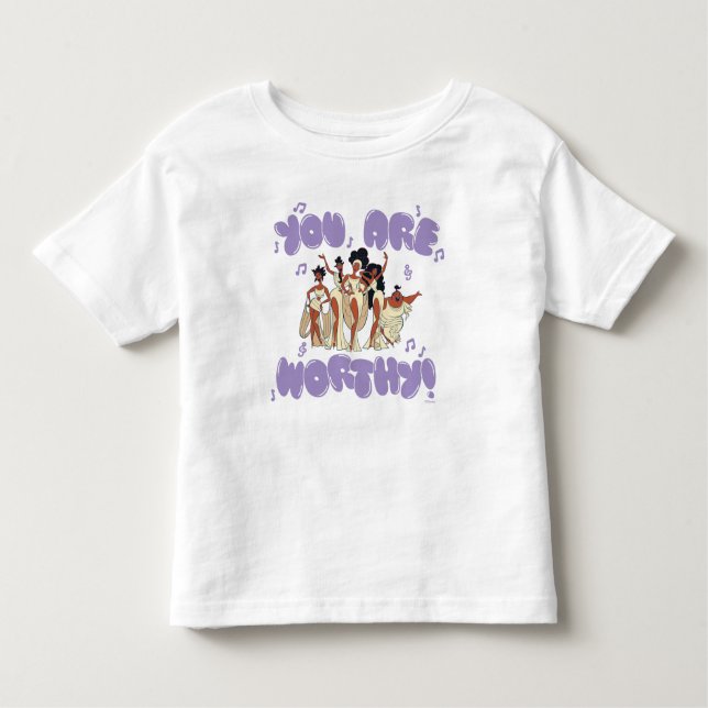 Camiseta De Bebé The Muses - You Are Worthy Toddler T-shirt (Anverso)