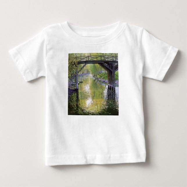 Camiseta De Bebé The Old Bridge (por Guy Rosa) (Anverso)