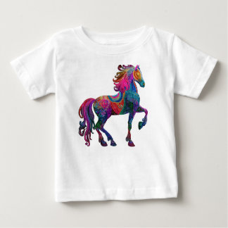 Camiseta De Bebé The Quilted Horse