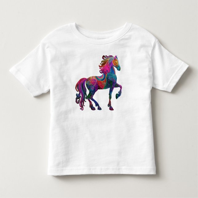 Camiseta De Bebé The Quilted Horse (Anverso)