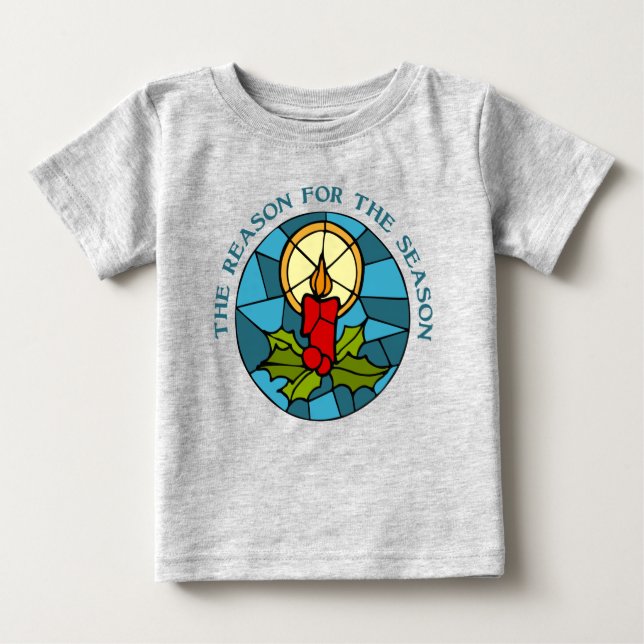 Camiseta De Bebé The Reason for the Season 3 (Anverso)
