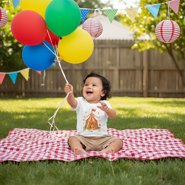 Camiseta De Bebé The Retro Circus Crew (Subido por el creador)