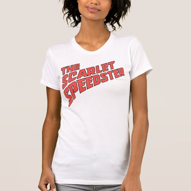 Camiseta De Bebé The Scarlet Speedster Logo (Anverso)