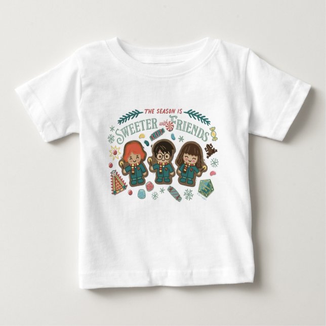 Camiseta De Bebé The Season is Sweeter with Friends (Anverso)