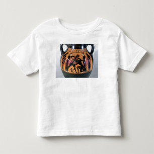 Camiseta De Bebé Theseus que lucha el Minotaur