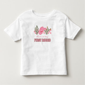 Camiseta De Bebé This Is My First Rodeo