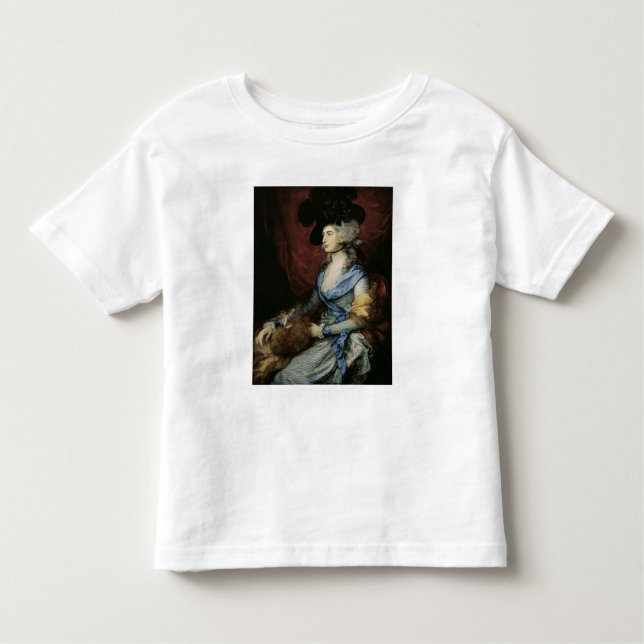 Camiseta De Bebé Thomas Gainsborough |Mrs Sarah Siddons, los actres (Anverso)