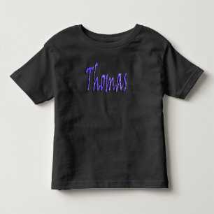 Camiseta De Bebé Thomas, Nombre, Logo,