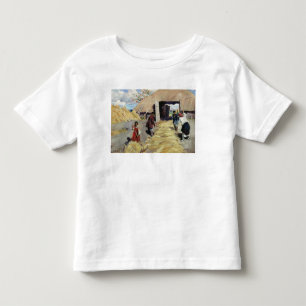 Camiseta De Bebé Threshing-floor, 1916
