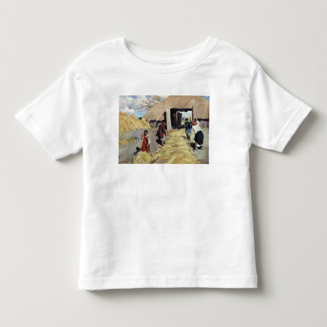 Camiseta De Bebé Threshing-floor, 1916 (Anverso)