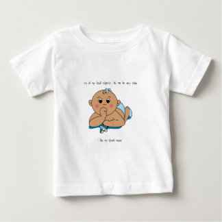 Camiseta De Bebé Thumb Sucke Baby Boy