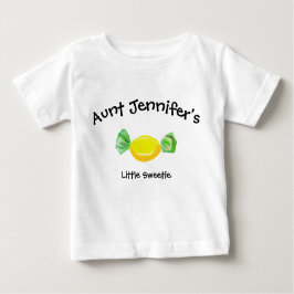 Camiseta De Bebé Tía Bebé Ropa Pequeña Dulce sobrina sobrino