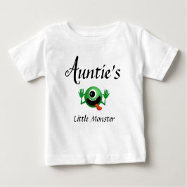 Camiseta De Bebé Tía Nena Ropa Monstruo sobrina sobrino pequeño