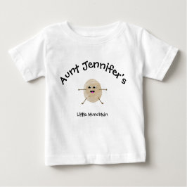 Camiseta De Bebé Tía Ropa De Bebé Pequeña Plantilla De Munchkin