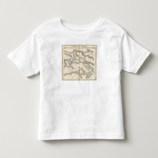 Camiseta De Bebé Tíbet, Asia 70 (Anverso)