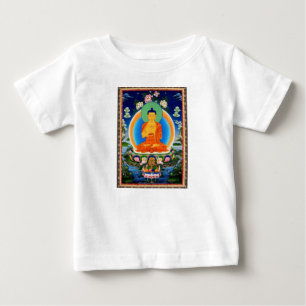 Camiseta De Bebé Tibetano Thangka Prabhutaratna Buda