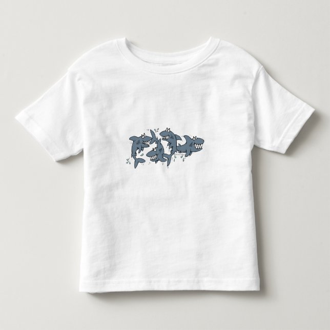 Camiseta De Bebé ¡Tiburón! (Anverso)