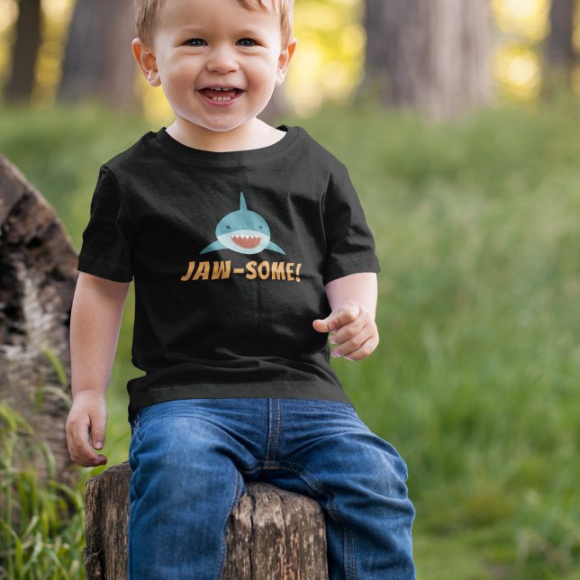 Camiseta De Bebé Tiburón "algo parecido" (Subido por el creador)