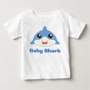 Camiseta De Bebé Tiburón bebé