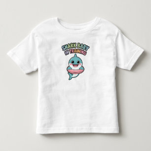 Camiseta De Bebé Tiburón Bebé en Entrenamiento