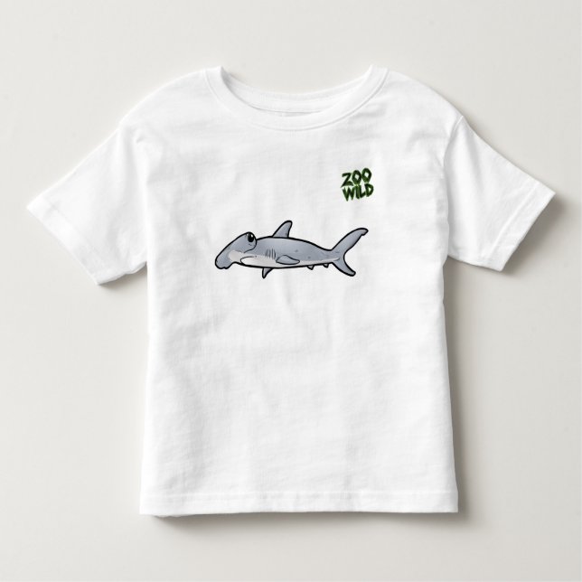 Camiseta De Bebé Tiburón de Hammerhead (Anverso)