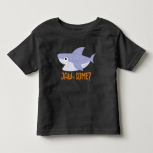 Camiseta De Bebé Tiburón "guapo", tiburón ama regalo para