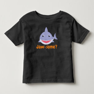Camiseta De Bebé Tiburón "guapo", tiburón ama regalo para