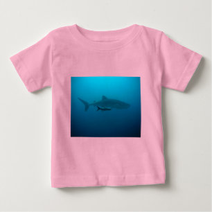 Camiseta De Bebé Tiburones Pescado Agua del Océano Tropical Playa P