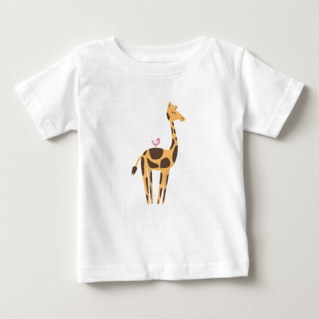 Camiseta De Bebé Tichert baby kids animaux  (Anverso)
