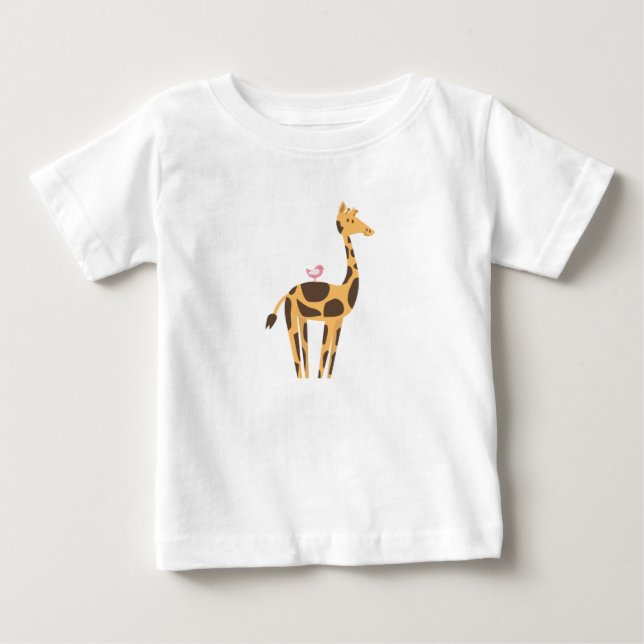 Camiseta De Bebé Tichert bebés niños animales  (Anverso)
