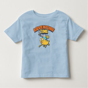 Camiseta De Bebé Tiempo de aventura   Finn Riding Jake T-Shirt