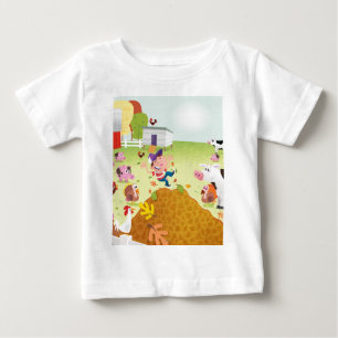 Camiseta De Bebé Tiempo de contar - corral
