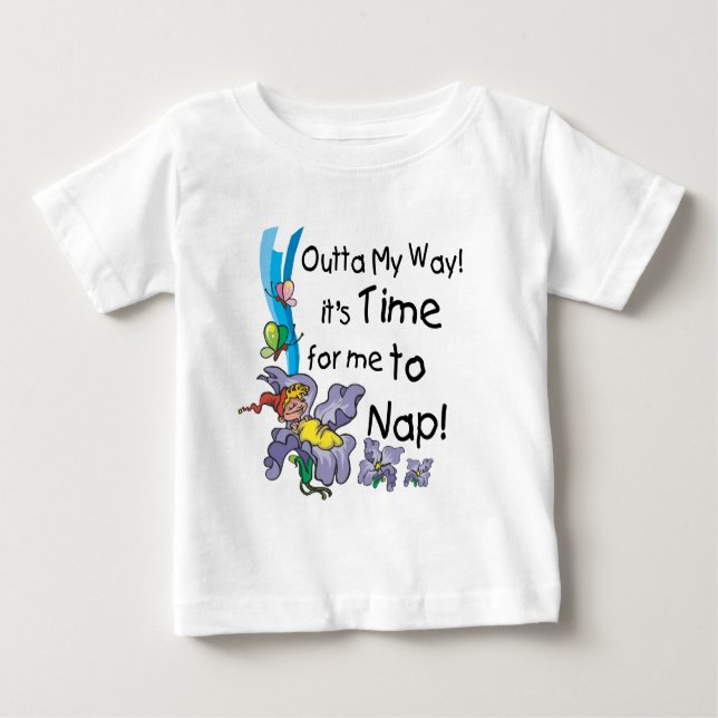 Camiseta De Bebé Tiempo de Nap (Anverso)