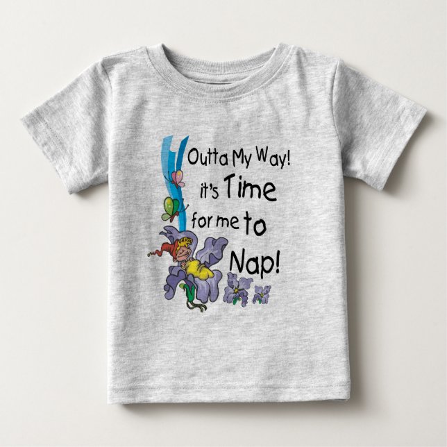 Camiseta De Bebé Tiempo de Nap (Anverso)
