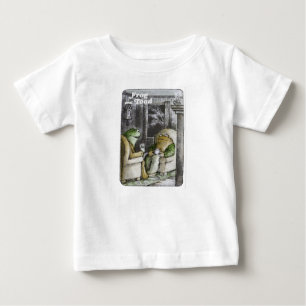Camiseta De Bebé Tiempo de té de rana y sapo