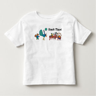 Camiseta De Bebé Tiempo preescolar de Maisy y del bocado de los