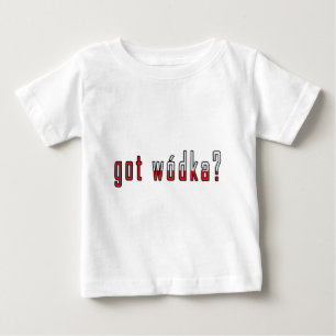 Camiseta De Bebé ¿tiene wodka? Bandera