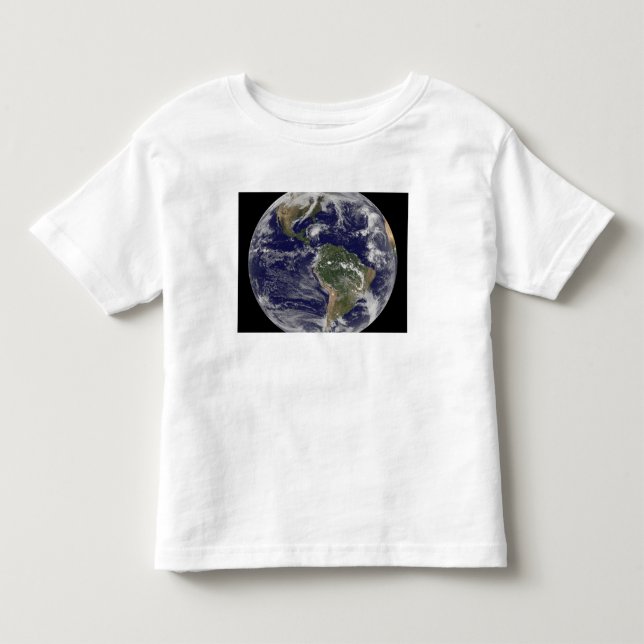 Camiseta De Bebé Tierra completa que muestra el huracán Paloma (Anverso)