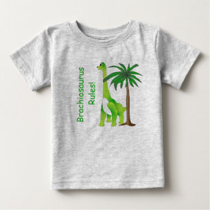 Camiseta De Bebé Tierra de Dinosaurios Dino Lindo