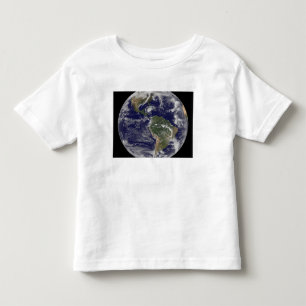 Camiseta De Bebé Tierra llena que muestra el huracán Paloma