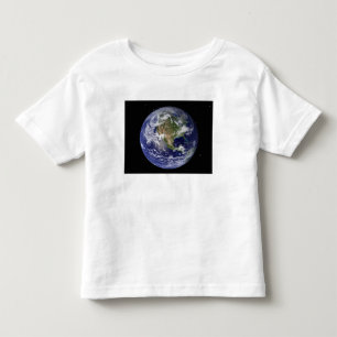 Camiseta De Bebé Tierra llena que muestra Norteamérica 4