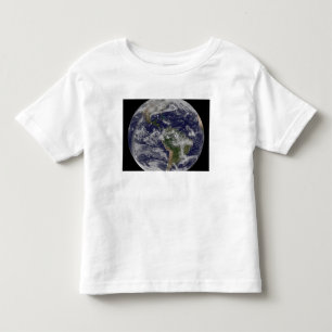 Camiseta De Bebé Tierra llena que muestra Norteamérica y Amer del